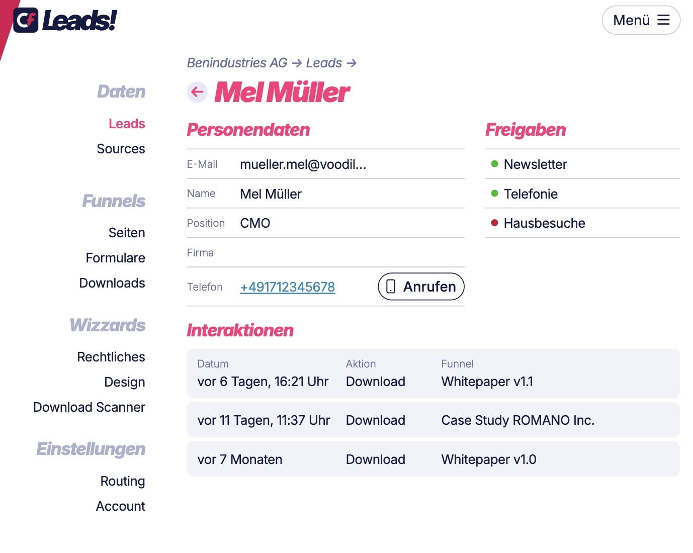 App screenshot