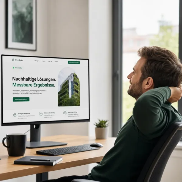 Fertige Landingpage ist live
